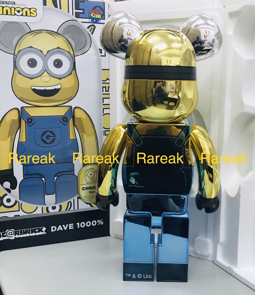 ミニオン BE@RBRICK OTTO 400％ medicom toy MEDICOM TOY x Despicable Me Otto Minion BE@RBRICK 400