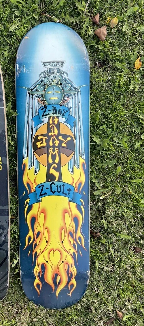 Z-Cult Rare 2004 Z-Boy Jay Adams Skateboard Deck Z-Boy Z-Cult Rare 2004 Z-Boy Jay Adams Skateboard Deck Z-Boy