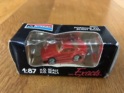 VINTAGE 1990 NIB MONOGRAM MINI EXACTS PORSCHE 911 SLANT NOSE VINTAGE 1990 NIB MONOGRAM MINI EXACTS PORSCHE 911 SLANT NOSE