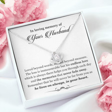 In Loving Memory of Your Husband Gift, Memorial Gift for Loss of Husband