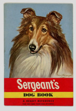 1948 Sergeant's Dog Book A Ready Reference Care Edwin Megargee Cover Collie