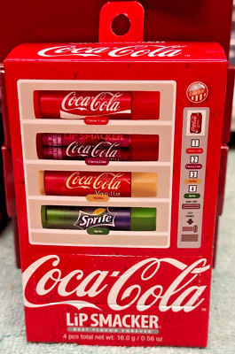 Coca-Cola Lip Smacker BFF Best Flavor Forever 4 Piece Kit