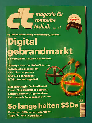 c`t Magazin für Comutertechnik Nr.1/2017 ungelesen NEU 1A absolut TOP