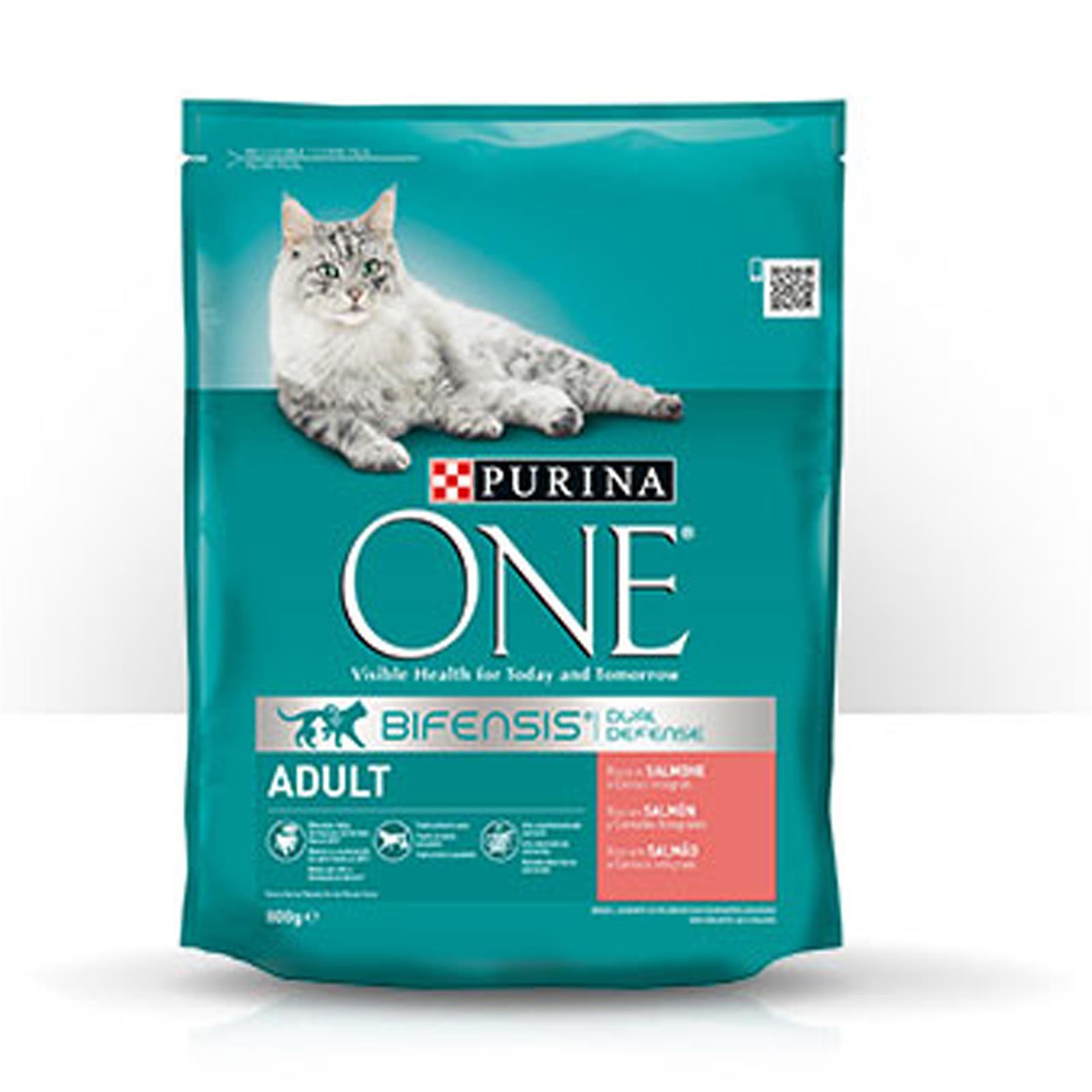 PURINA ONE BIFENSIS PER GATTI CROCCHETTE SALMONE CEREALI INTEGRALI 800GR ADULT