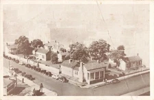Birds-eye View of Arkansas Territorial Restoration, Little Rock, AR - VTG PC