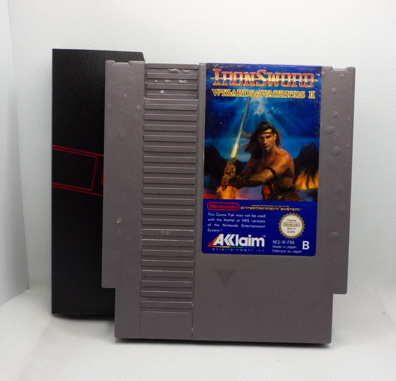 Ironsword : Wizards & Warriors II ( Nintendo NES) RARE 1991 PAL FRA