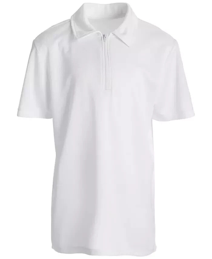 ID Ideology Boys Active Polo Color Bright White Size 7 Style 100141169LB