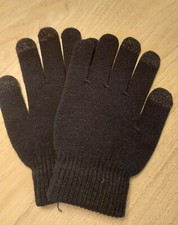 Mens / Womens Knitted Touchscreen  Gloves Winter Warm Thermal Gripper Stretch 