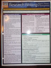 Barcharts Research Writing  Quick Study Guide