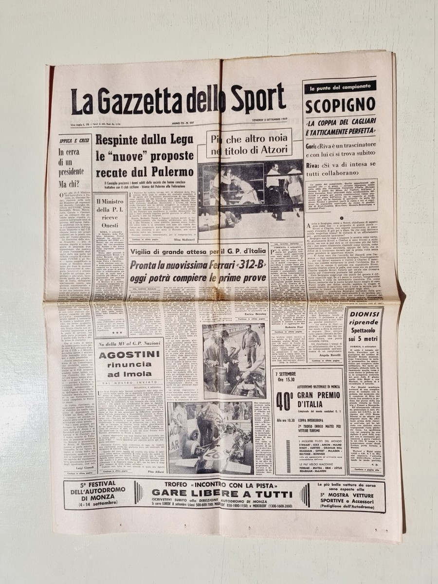 ADDIO ROMBO DI TUONO: GIGI RIVA È MORTO