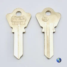 5WE1 (WE1) Key Blanks for Door Locks by Acorn, Vim Car, and Welch (3 Keys)