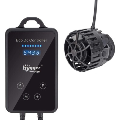 Hygger 20W Aquarium Fish Tank Wave Maker Marine Süßwasserpumpe mit Controller