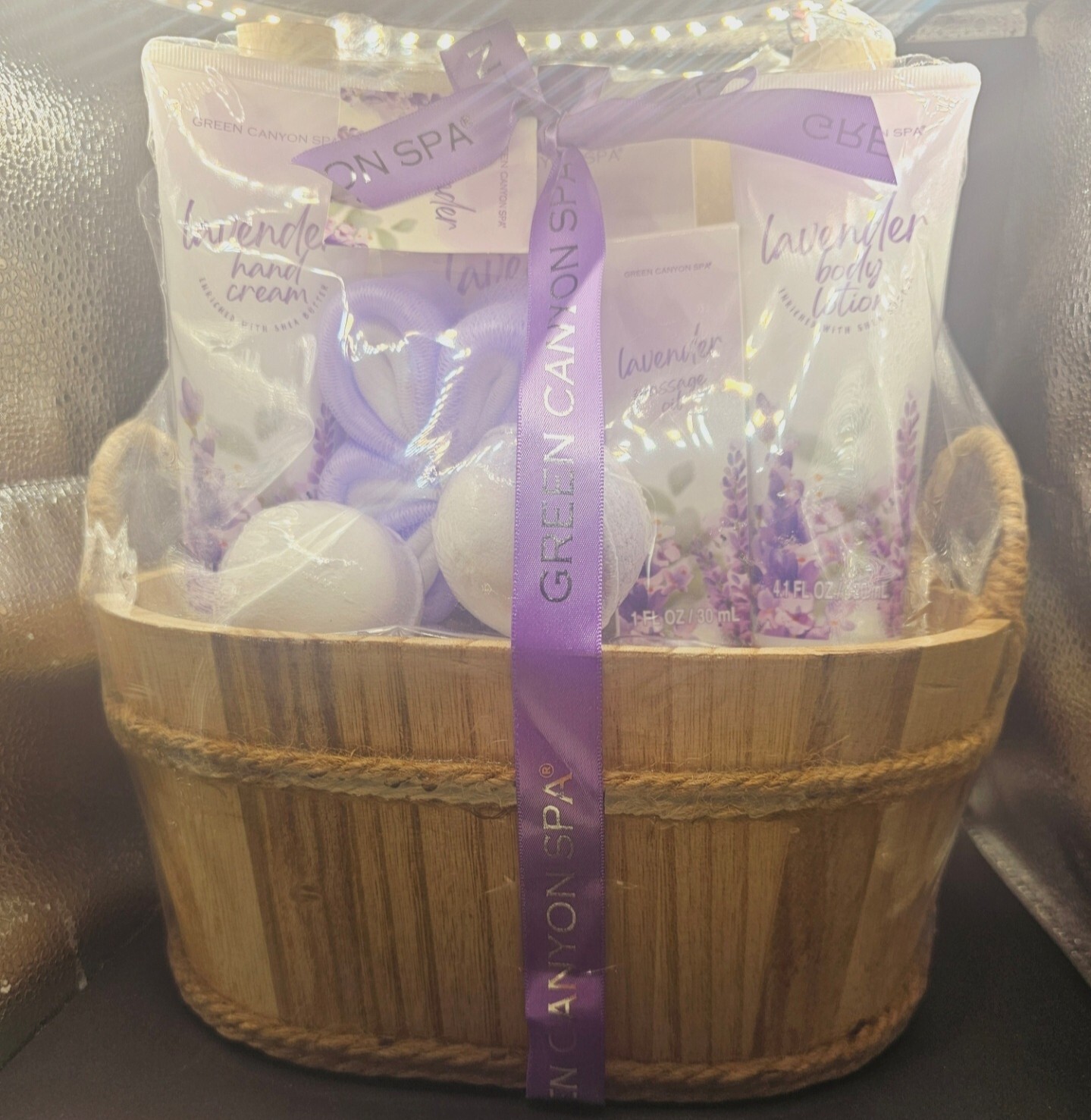 Spa Gift Baskets for Women 11Pcs Lavender Bath Gift Set with