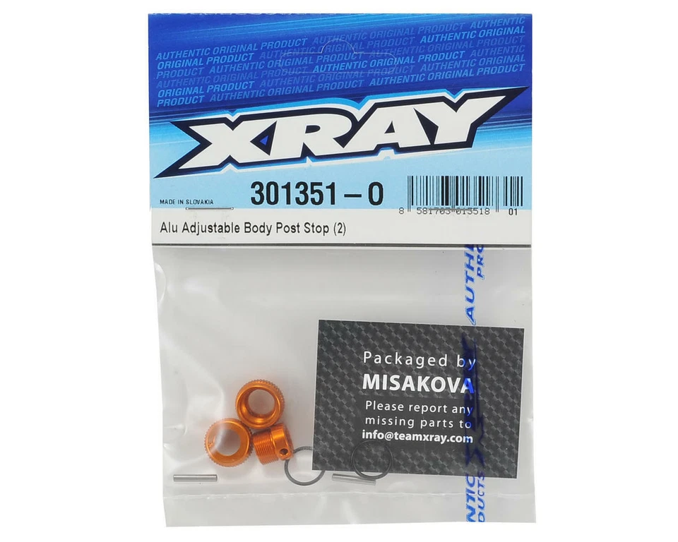 Parada de poste de cuerpo ajustable de aluminio XRAY (2) [XRA301351-O] Foto 2 de 2