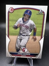 2023 Bowman Baseball Jorge Burgos #BP-98 1st Paper Prospect Guardians
