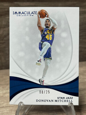 2018-19 Panini Immaculate Base Blue /25 Donovan Mitchell #4 TC5176