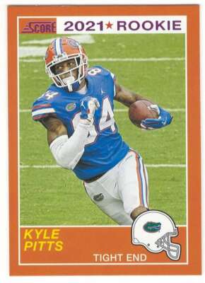 KYLE PITTS RC 2021 Panini Chronicles DP Score Retro Pink #75 ROOKIE ID:21544