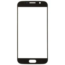 Lens for Samsung Galaxy S7 Black Glass Screen Cover Replacement Repair Part