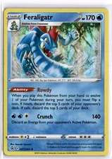 Pokemon TCG Feraligatr Fusion Strike 057/264 Holo Rare NM/M