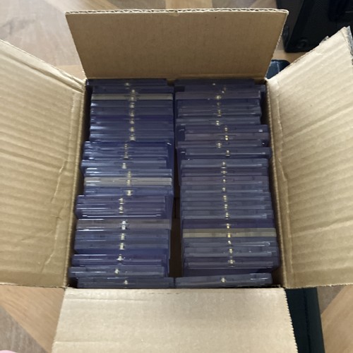 Lot (45) One-Touch Magnetic Card Holders 35 Pt Assorted Used Cases Mix