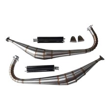 High Performance Full Exhaust System Fits Yamaha RD250 RD350 YPVS LC Retro Look