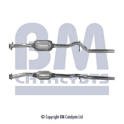 BM CATALYSTS BM90079H Catalytic Converter Rear Euro 2 Exhaust Fits Fiat Uno
