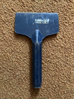 Vintage Stanley Alloy No 1450-4 Brick Mortar Masonry Chisel 4'' USA Made