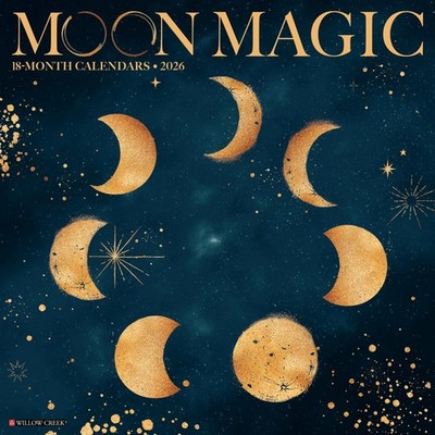Moon Magic 2026 12'' x 12'' Wall Calendar (free shipping)