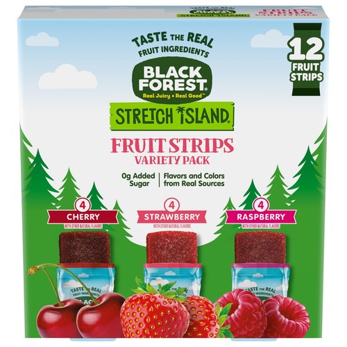 Lot de variétés de bandes de fruits Stretch Island, 12 pièces