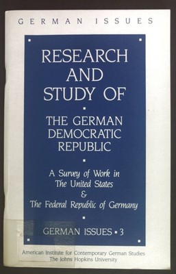 U. S. Research - A Critical Assessment of the Social Sciences. - in: Research an