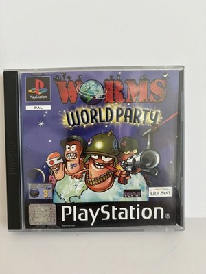Worms World Party (PS1).    F1