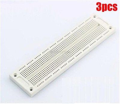 3Pcs Solderless 700 Point 60X12 Test Develop Pcb SYB-120 Pcb Bread Board New in