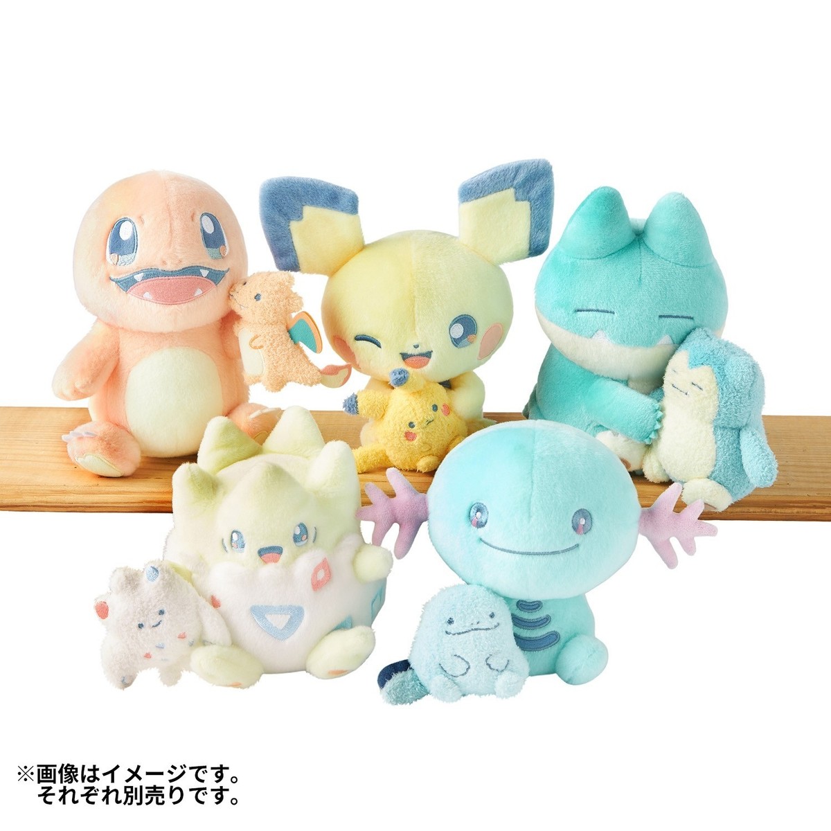 Pokemon Center Original Pokémon Little Daydream Goods Plush Bag