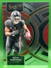2023 Panini Select Premier Level Bijan Robinson #180 (RC) - Falcons