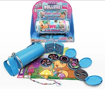 Sticki Rolls Sticki Rolluxe Serie 3 Handtasche Tragetasche Aufkleber Schmuck Basteln