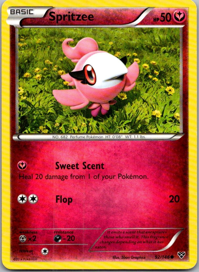 Spritzee Common XY Base Set 92/146 LP