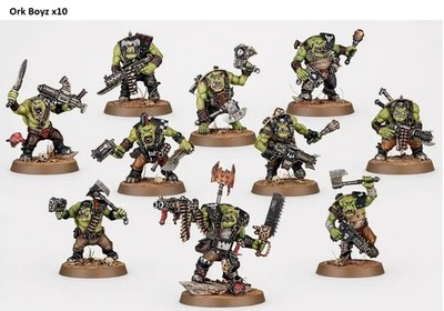 Armageddon - Ork Boyz x10 - Orks Warhammer 40k 11. Edition