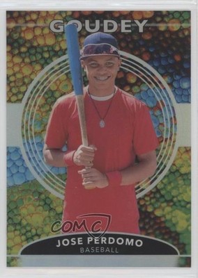 2022 Goodwin Champions Goudey Platinum Chameleon 29/49 Jose Perdomo #GP19 v5t