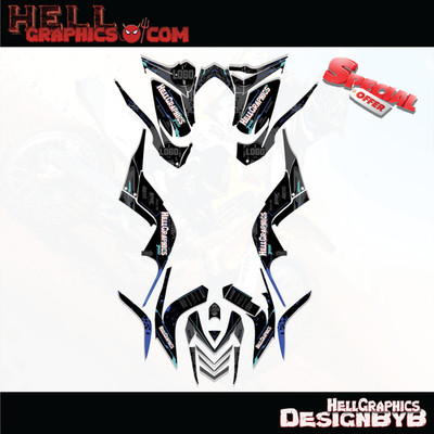 Kits Decals For YAMAHA RAPTOR 700 2006-2012 07 08 09 2010 2011 Graphics Stickers