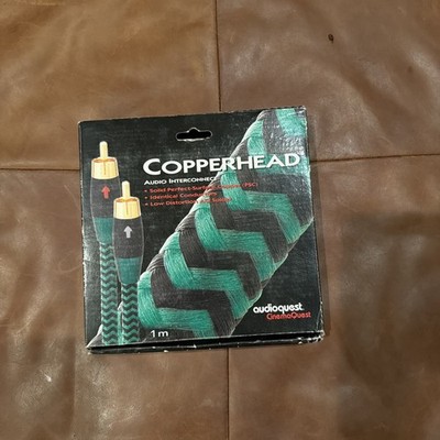 AudioQuest Copperhead lnterconnects, RCA, pair, 1M
