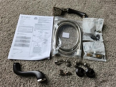 Brizo T70385-PNCO Charlotte Tub Filler Trim in Polished Nickel/Cocoa Bronze