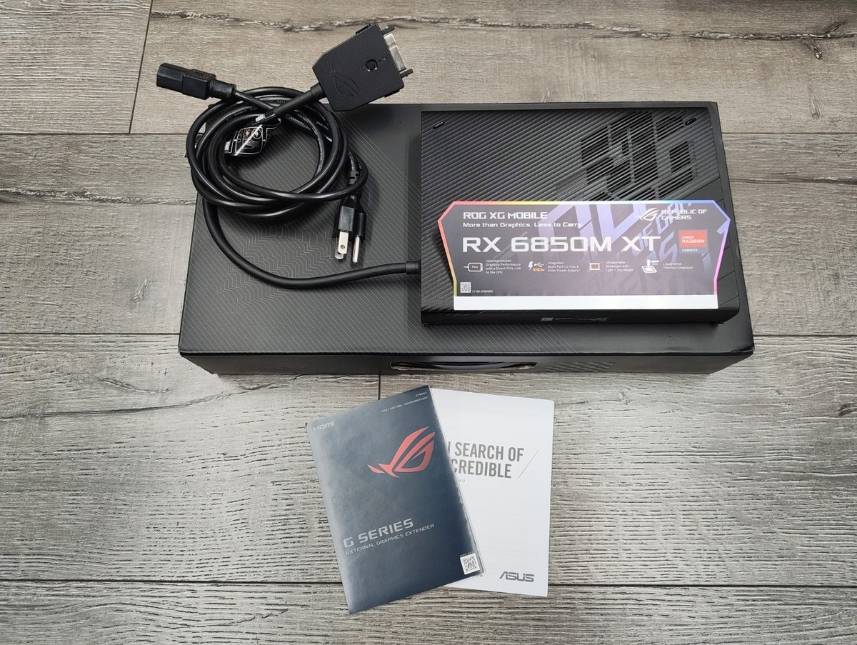 Asus GC32L-021 ROG XG Mobile AMD Radeon RX 6850M XT 12GB Asus GC32L-021 ROG XG Mobile AMD Radeon RX 6850M XT 12GB
