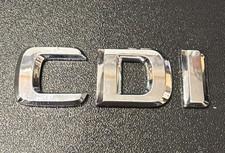 Mercedes CDI Car Badge Emblem – Needs Adhesive