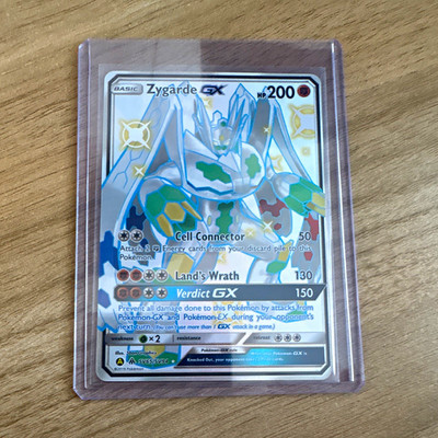 Pokemon TCG Zygarde GX SV65/SV94 Hidden Fates Shiny Vault Full Art Holo