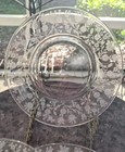 Set 4 Tiffin-Franciscan Tiffin Rose Marie Rosemarie MCM Luncheon Plates 8" — photo 2