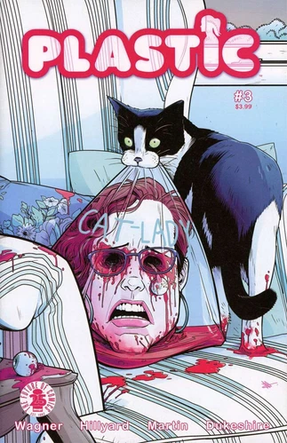 Plastic #3B VF; Image | Cat-Lady Variant - we combine shipping