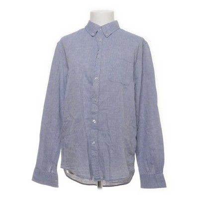 Studio Total, Businesshemd, Größe: M, Linus Linen chambray shirt, Blau #GaA