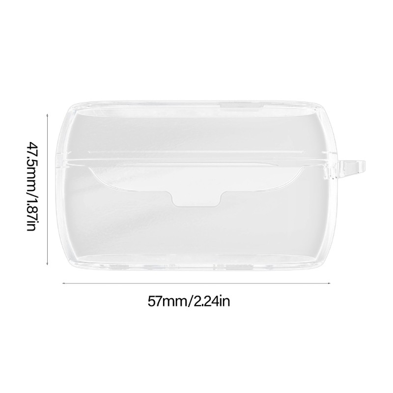 Silicone Wireless Earbuds Sleeve Transparents Earphone Guard for 5