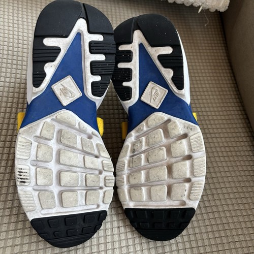 Nike Air Huarache City Blue /Yellow GS Youth Size 6.5 Slip On Sneaker AJ6662-405 - Picture 10 of 10