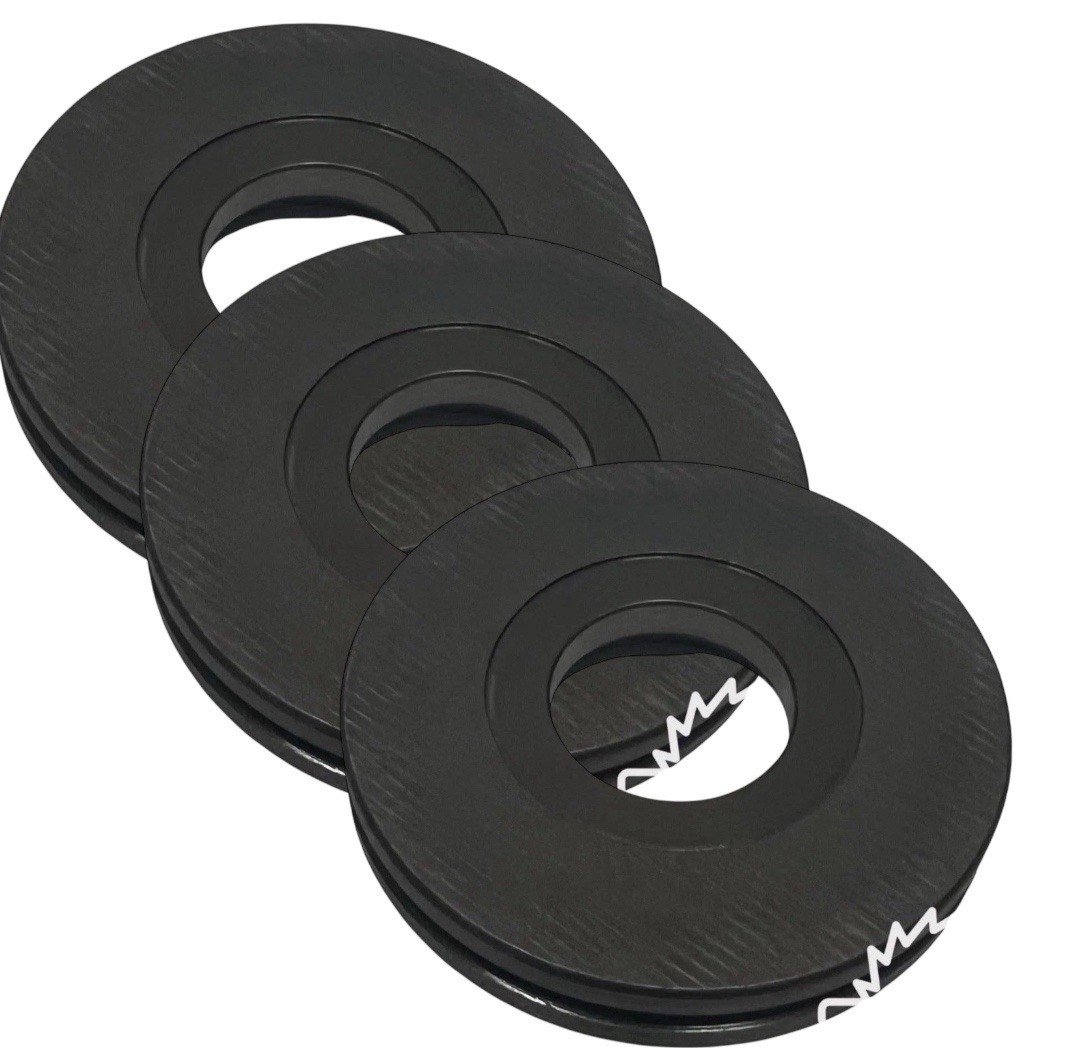 Hycon HRS400 Ring Saw Blade Guide Roller Wheel 3-Pack Drive Disc Replacement-image